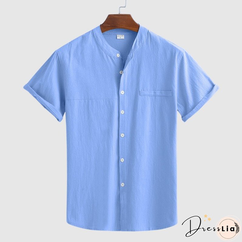 Classic Linen Vacation Shirt