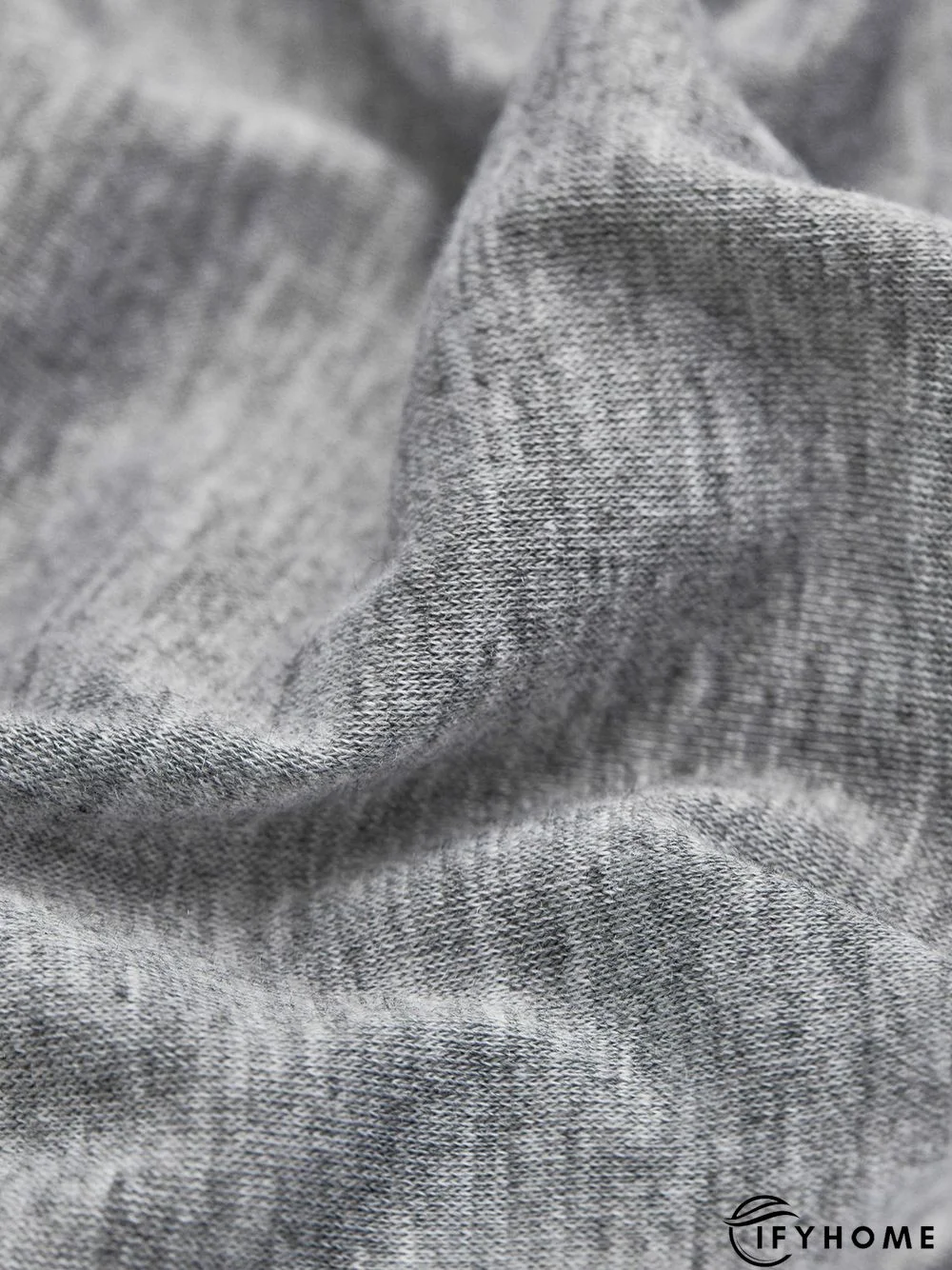 Letter Long Sleeve V-neck Casual Tunic T-Shirt | IFYHOME