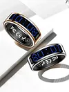 Smart Ring with Display Screen Fitness & Health Tracker Fitness Rings IP68 Waterproof with Call Notification for Both Women and Men