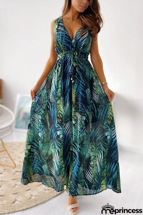 Modern and Breezy Maxi Dress