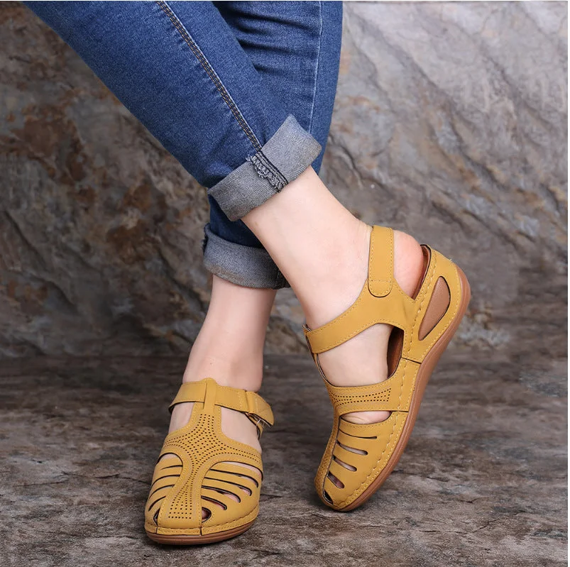 school supplies  Summer Style Women's Beach Sandals Round Head Slope Heel Comfortable Lightweight Sandals Women Casual Shoes Sandalias Mujer