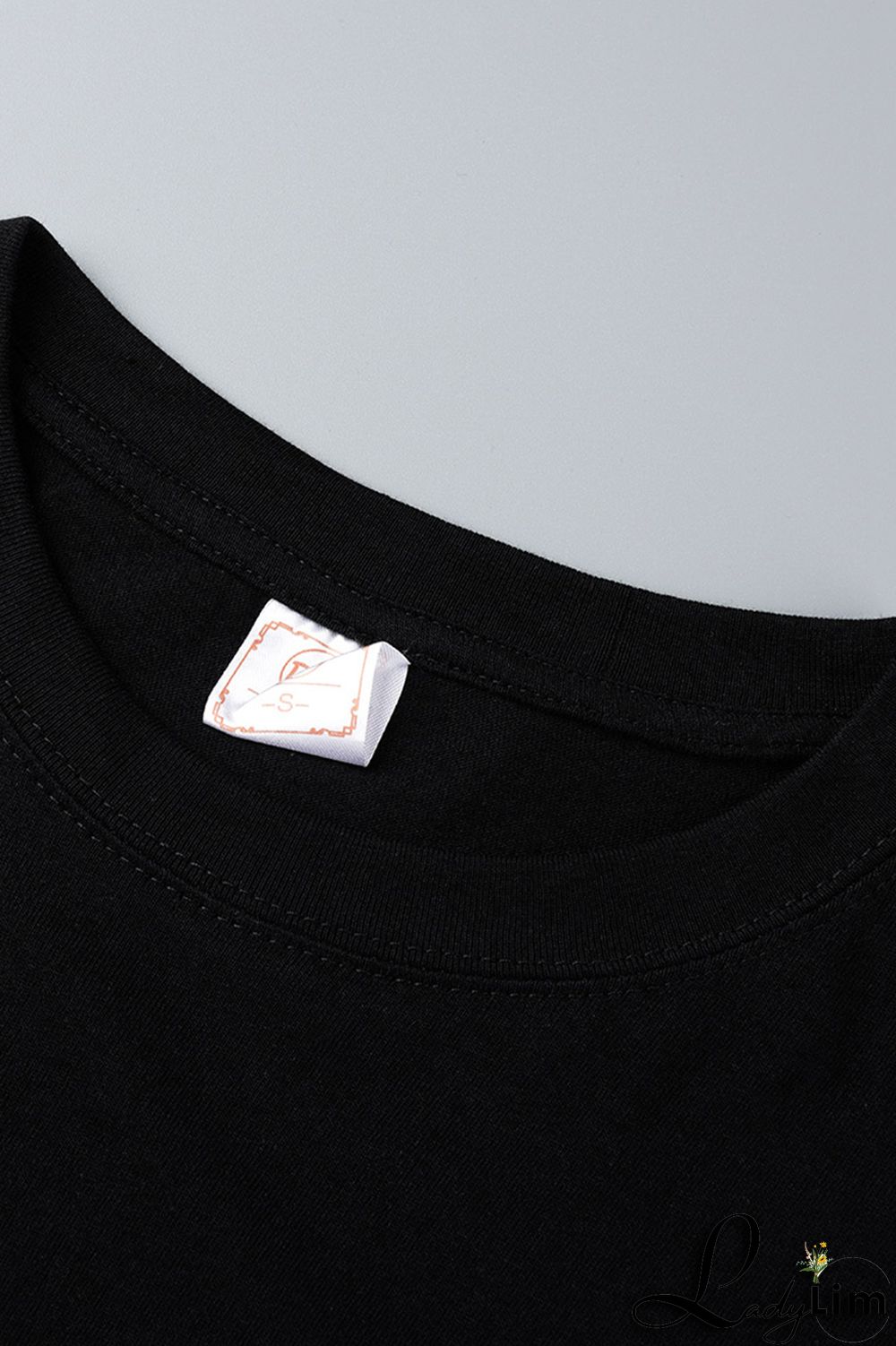 White Fashion Casual Letter Print Basic O Neck T-Shirts