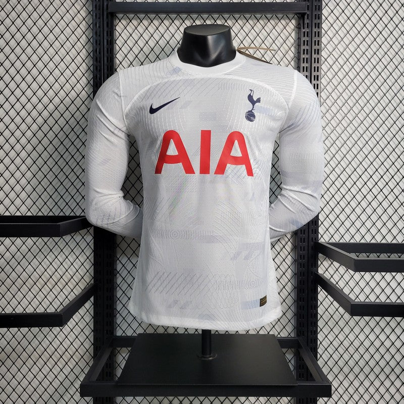 2023/2024 Player Version Long Sleeve Tottenham Home Football Shirt 1:1 Thai Quality mysite