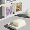 (US Local)Wall Mounted Butterfly DIY Diamond Painting Storage Box for Art Crafts