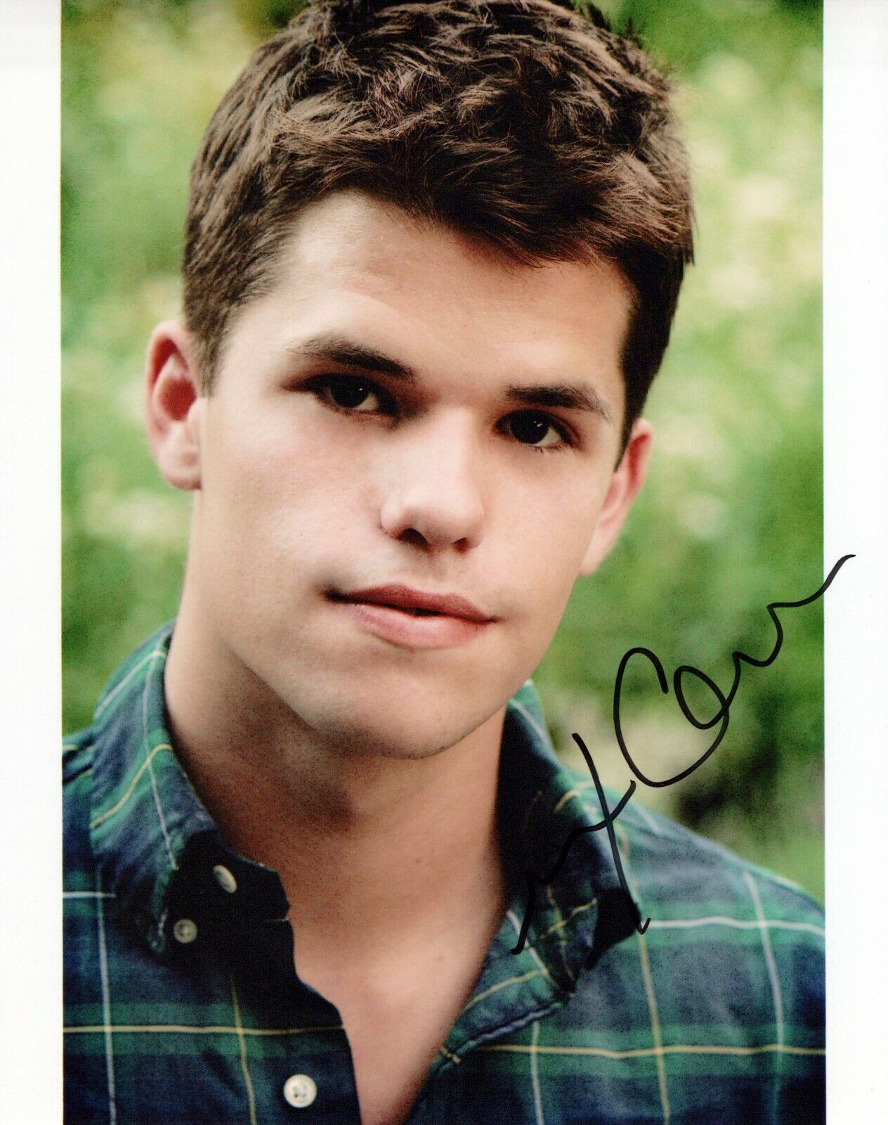 Max Carver head shot autographed Photo Poster painting signed 8x10 #2