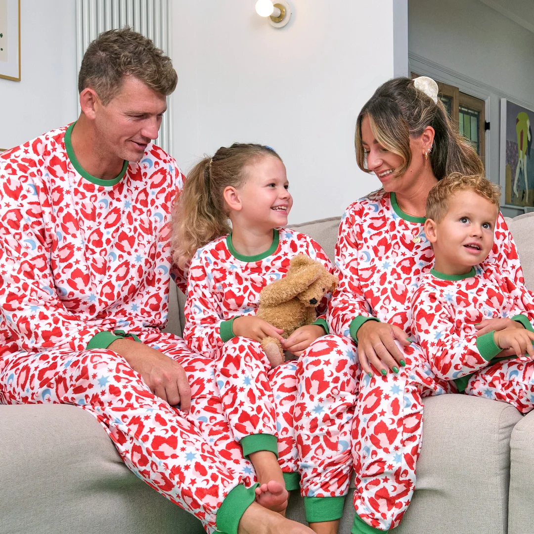 Leopard Matching Family  Leopard Lounge Set