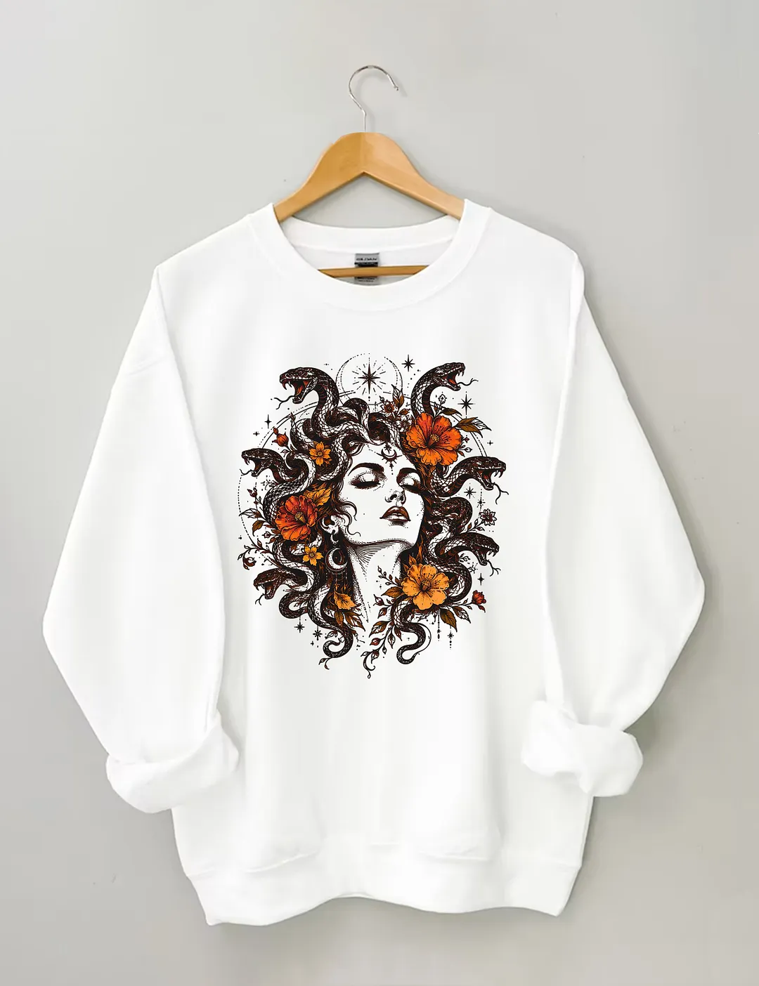 Vintage Medusa Feminist Sweatshirt