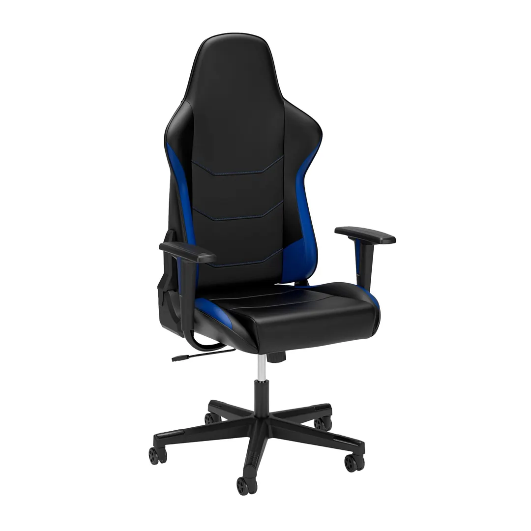 Ergonomic office chair with integrated headrest