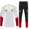 Germany 26-27 1/4 Zip Tracksuit white Chandal