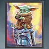 Yoda - 11CT Counted Cross Stitch - 40*50cm