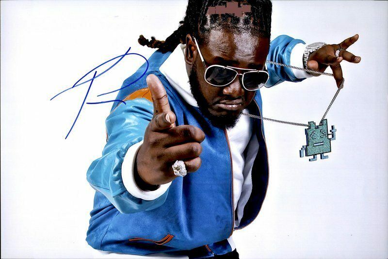 T-Pain music authentic signed RAPPER 10x15 Photo Poster painting W/ Certificate Autographed (B2)