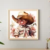 Diamond Painting-DIY Full Round Drill Western Cowboy Doll