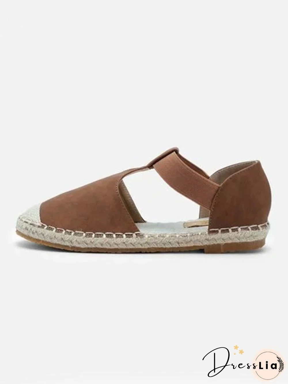 Linen Straw Fisherman's Roman Sandals