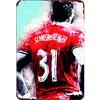 (Multi Style)Footballer - Metal Tin Signs(8*12Inch)