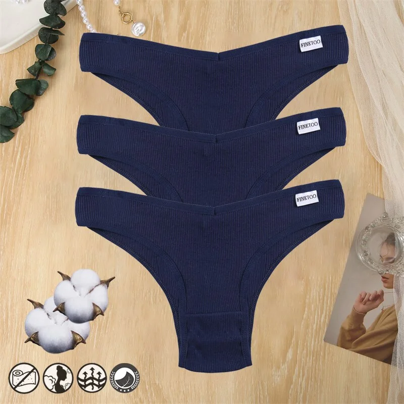 Billionm Cotton Women Panties Sexy V Waist Underwear T-back Underpants Woman Brazilian Pantys Female Briefs Intimates Lingerie