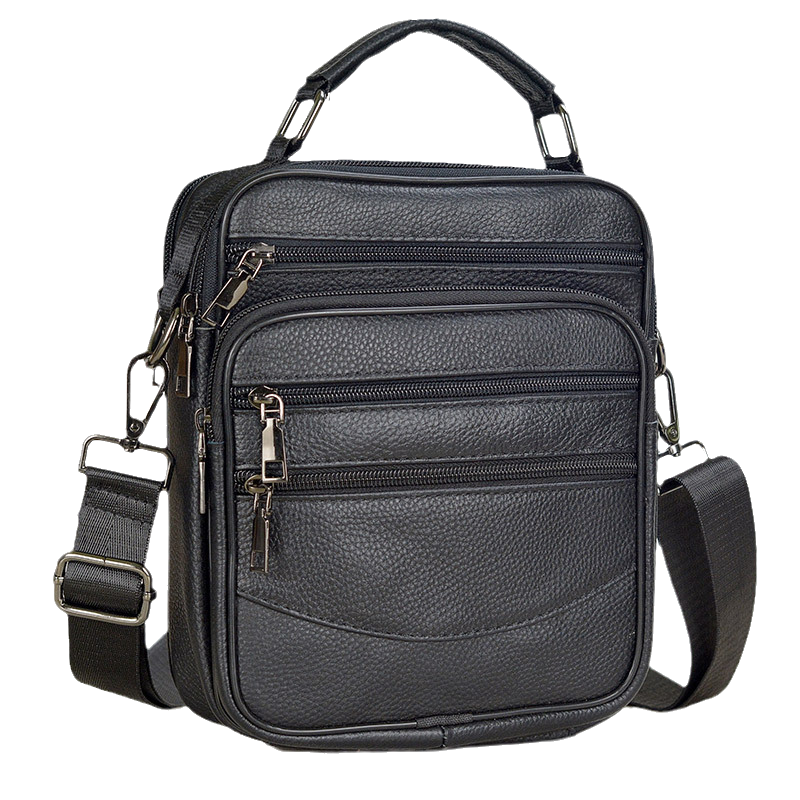 Genuine Leather Bag Crossbody Bags for Men Messenger Bag vitadir dxncar