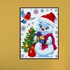 Diamond Painting-DIY Full Round Drill Christmas Snowman
