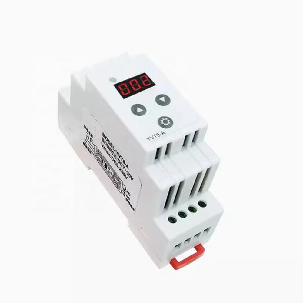 DC AC Battery Adjustable Digital Over Under Voltage Protector Switch Volt Detector Voltage Detection Relay Module