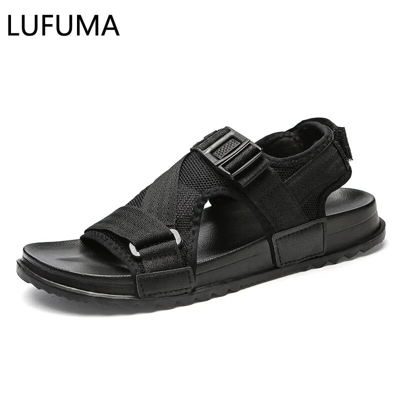 Men Sandals Gladiators Casual Roman Shoes Outside Breathable Mens Sandals Summer Comfortable Light Sandalias Hombre Plus Size 48