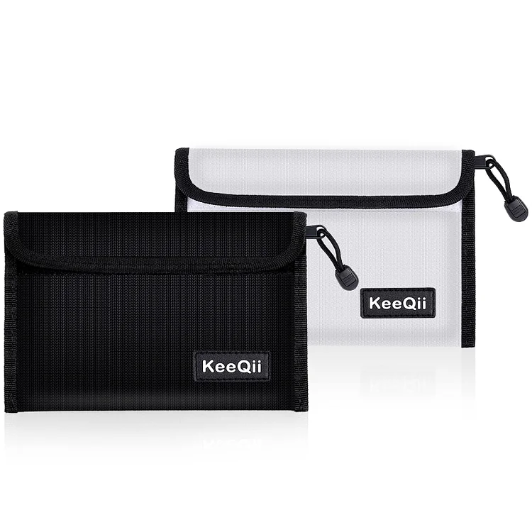 KeeQii Fireproof Envelope - 2Pack (8 x 5 inch)