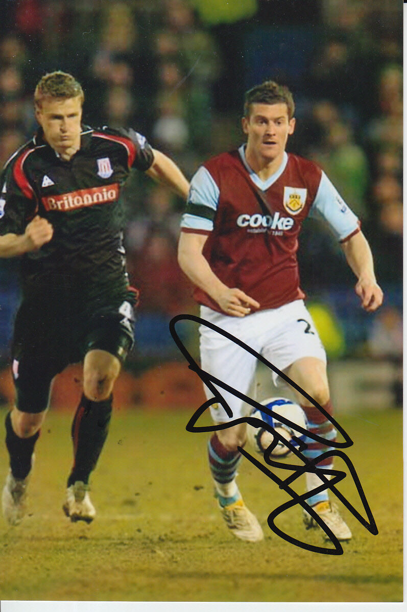 BURNLEY HAND SIGNED DAVID NUGENT 6X4 Photo Poster painting 4.