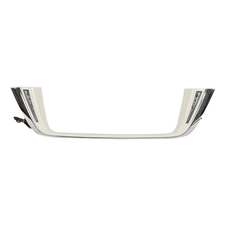 Stunning Auto  LED rear licence light  for TOYOTA  landcruiser lc200 lc 200 chrome licence lamp plug and play ITN Auto