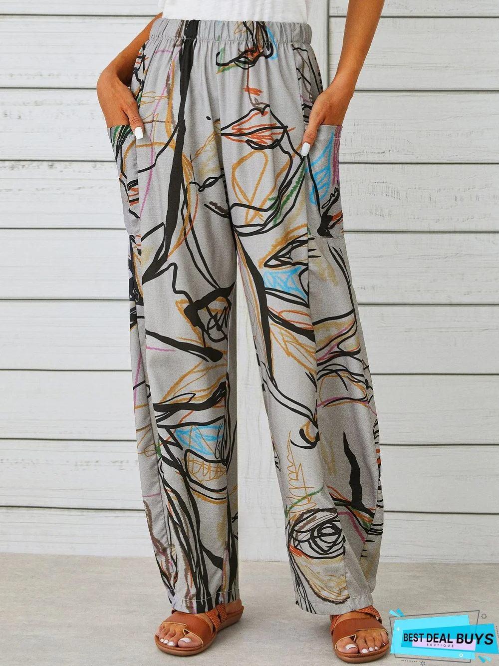 Pastoral Pockets Pants