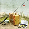 5Pcs Fishing Snelled Hook Holder Reusable Fishing Line Board Fishing Accessories