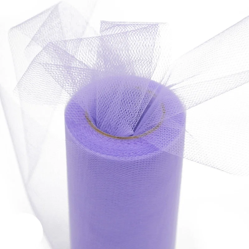 Tulle Roll 15cm 25Yards Roll Fabric Spool Tutu Party Baby Shower Birthday Gift Wrap Wedding Decoration Christmas Event Supplies