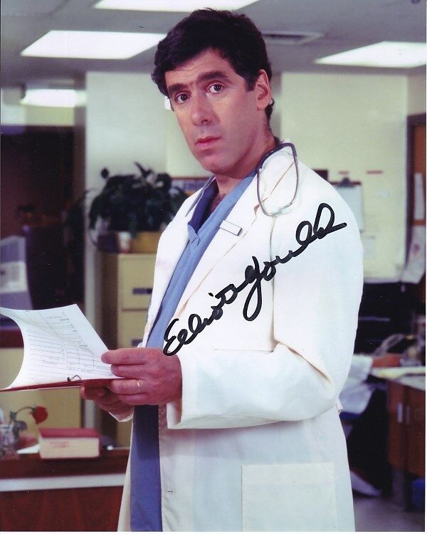 ELLIOTT GOULD Signed Autographed E/R DR. HOWARD SHEINFELD Photo Poster painting