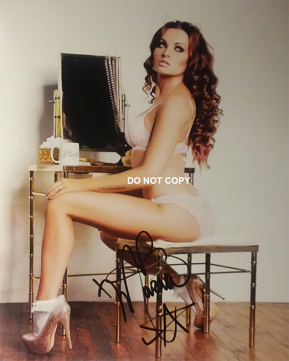 Maria Kanellis- Autographed Signed 8x10 Photo Poster painting (WWE TNA Knockouts) Reprint