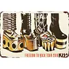 Kiss - Panneaux en &eacute;tain m&eacute;tallique(20*30cm/30*40cm) - Musique