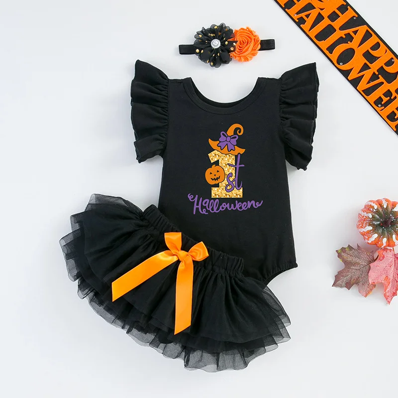 [🎃Halloween🎃] For 20"-22" Reborn Baby Girl Doll Black Skirt Clothing 3-Pieces Set Accessories -Creativegiftss® - [product_tag] RSAJ-Creativegiftss®