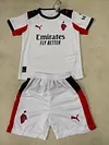 Joyfball 2025/2026 Kids Size AC Milan Away Soccer Jersey 