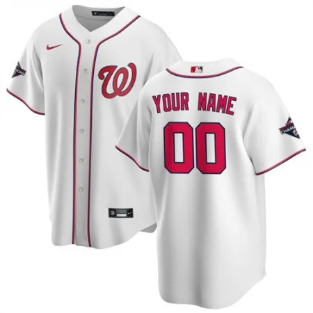 Men's Washington Nationals Customized Stitched MLB Jersey 3KMU
