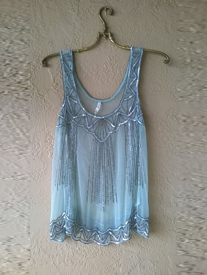Cotton Linen Lace Women Vest Top