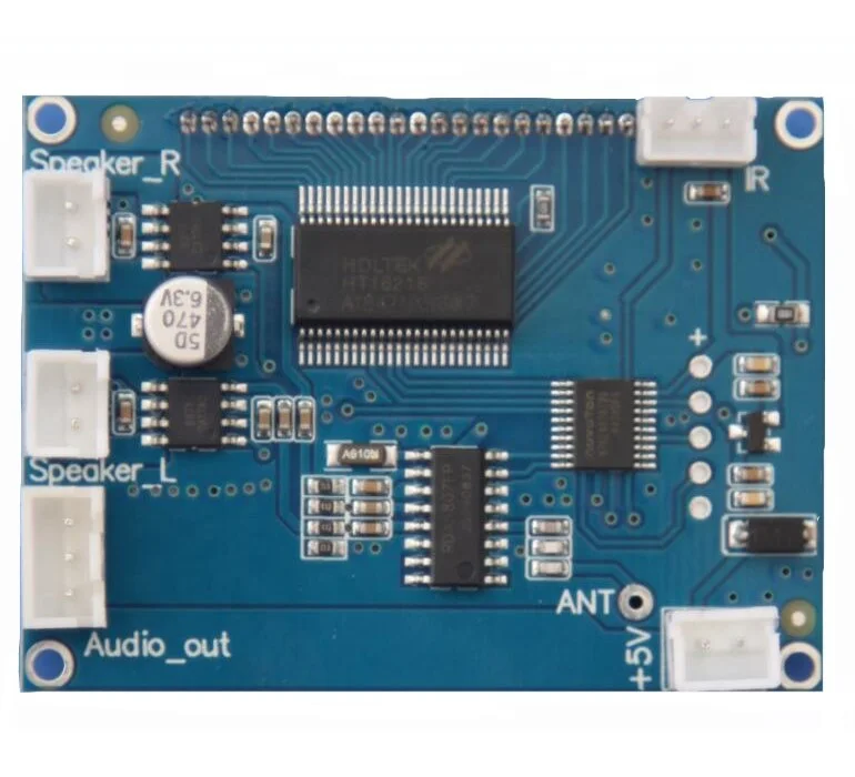 3.6-5VDC 76-108M FM Stereo Receiver Squelch 5W Amplifier Digital Stereo FM Receiver Module FM Radio Receiver