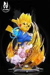 Vegeta Cosplay Pikachu - Pokemon Resin Statue - N.C Studios [In Stock]