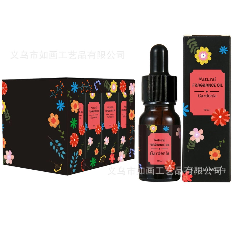 12 Pieces Humidifier Diffuser Dropper Aromatherapy Essential Oil Bedroom Relaxation Soothing Fragrance Source Factory 24 Flavor Plant Essential Oil