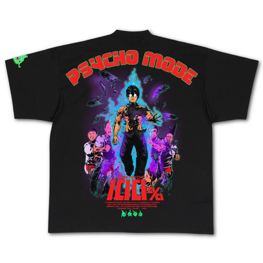 'Psycho Mode' Perfect Oversized Tee