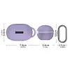 Soft Silicone Protective Case for Raycon Everyday Classic Earbud Anti-Scratch Earbuds Protective Cover Shell Waterproof Solid Color Lightweight
