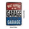 Garage - Metal Tin Signs(8*12Inch/12*16Inch) - Garage