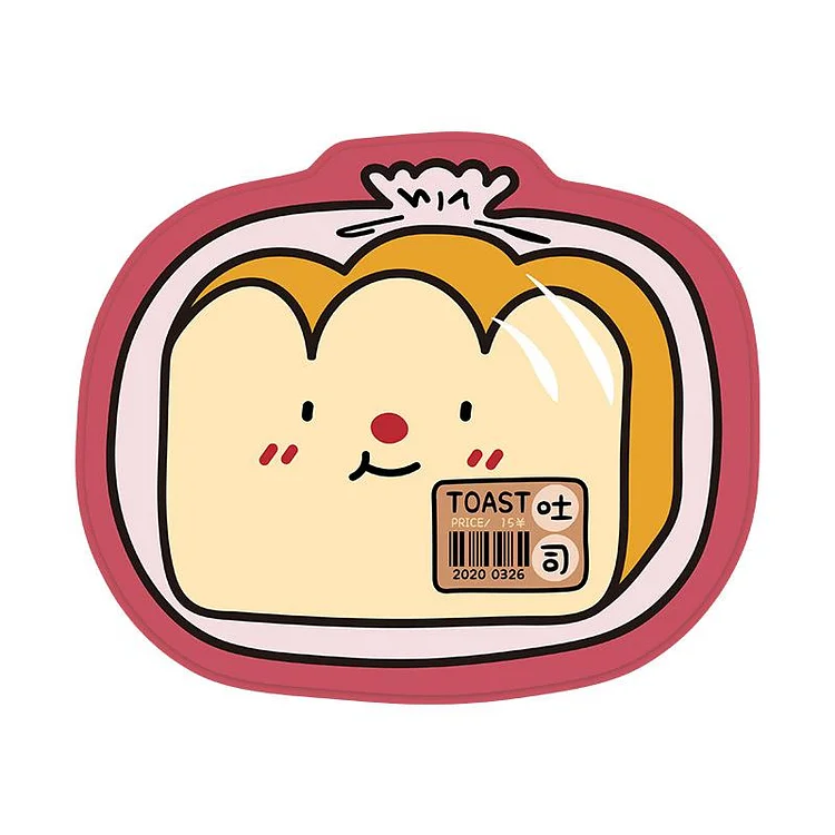Kawaii Cartoon Food Series Mouse Pad