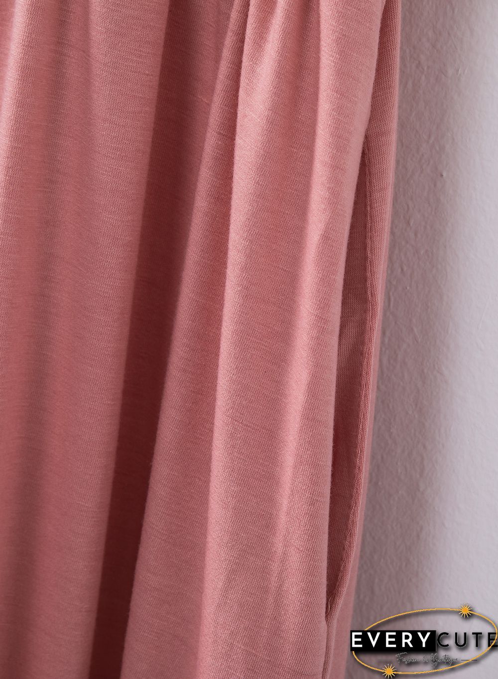 Pink Buttons Sleeveless High Waist Mini Dress