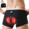 Men's Cycling Shorts Breathable Mesh Cycling Gel Pad Shockproof Underwear Gel Pad Shockproof