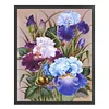 (Multi Style)Flower In Bottle-Full Embroidery 3 Strands 11CT Counted Cross Stitc-40*50CM
