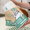 FM natural bamboo fiber year-round bucket 52 pieces/bucket enlarged thickened absorbent kitchen rag