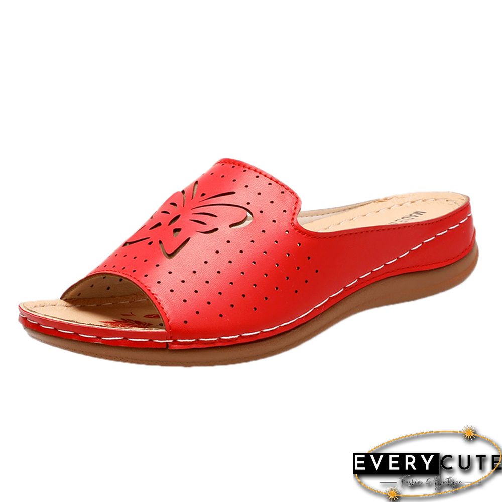 New Shoes Sandals Women Outdoor Walking Shoes Retro Ladies Shoes Slip On Women Shoe Slipper Female Zapatillas Muje Footwear