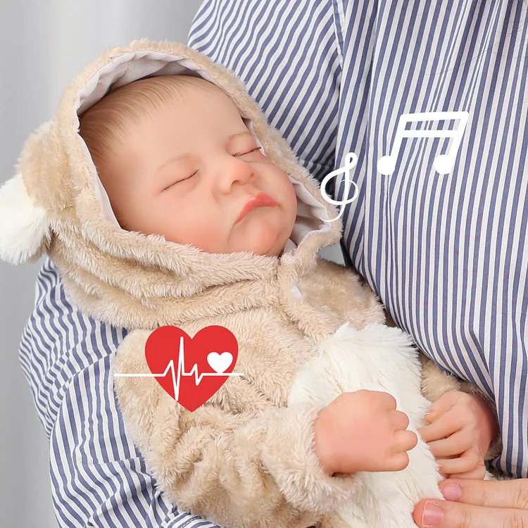 [Ships Within 24 Hours] Babeside Sleeping Reborn Baby Noah 20'' Little Infant Boy Best Gift for Kids