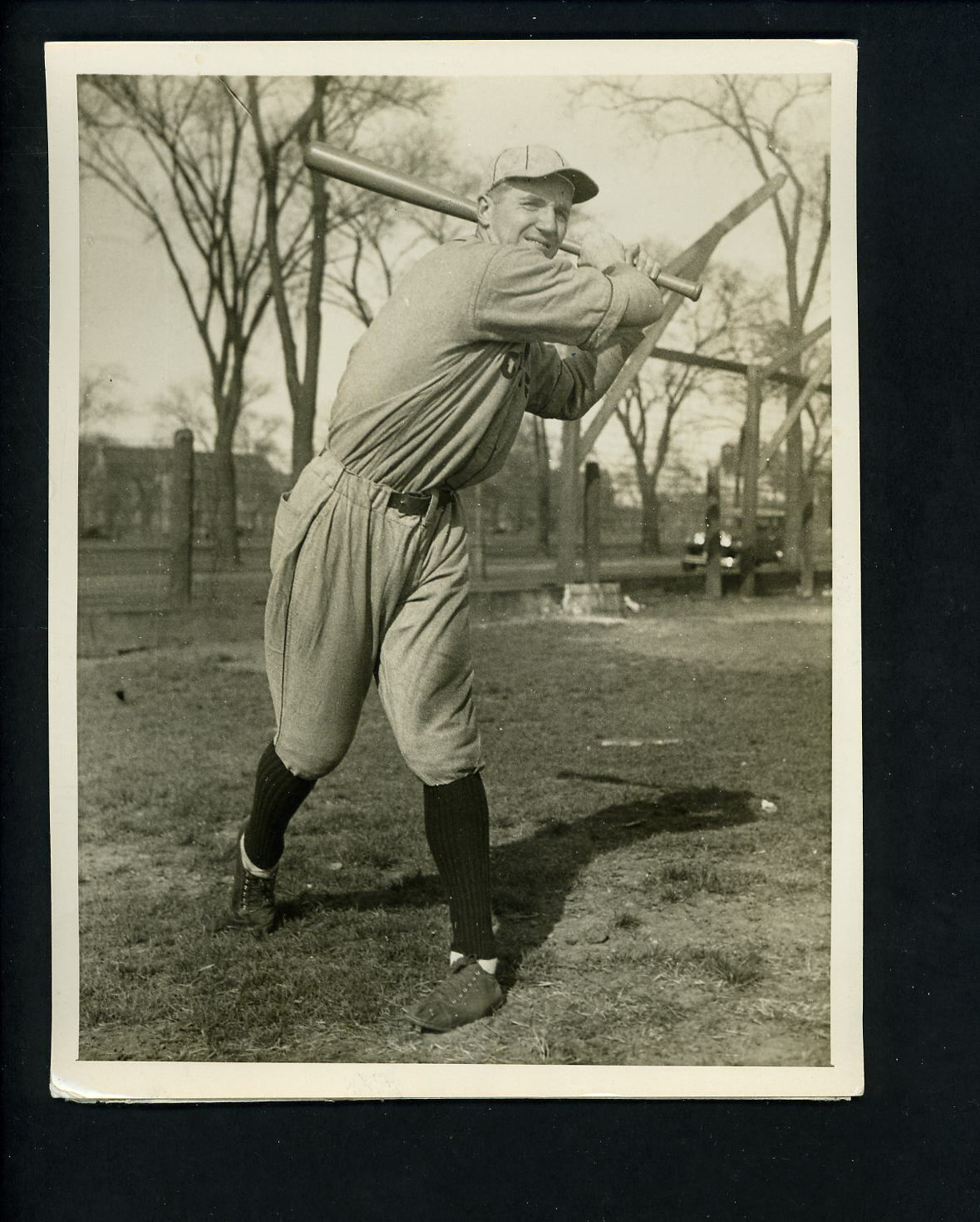 Marshall Fish University of Chicago Baseball 1931 Type 1 Press Photo Poster painting